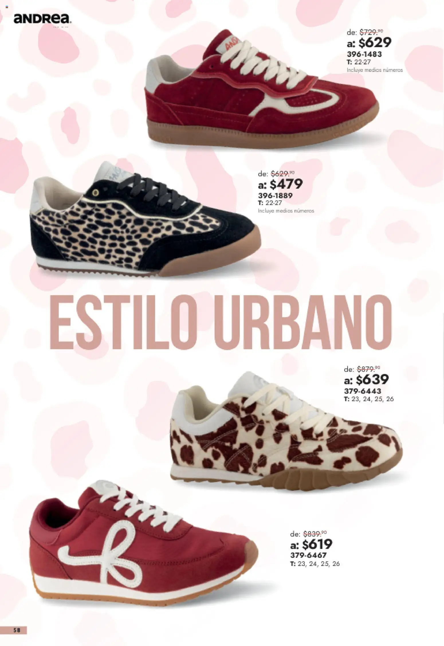 Vista previa las ofertas de la tienda Andrea - Andrea catálogo Outlet desde el 26/07/2026 