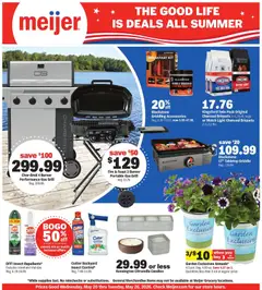 Ad Preview of Meijer Meijer The good life is deals all summer from 05/20/2026