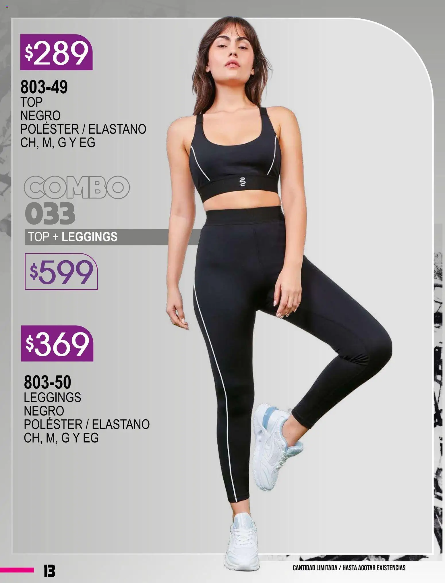 Vista previa las ofertas de la tienda Cklass - Catálogo Especial Supersport Caballero desde el 08/01/2026 - Top, Leggings