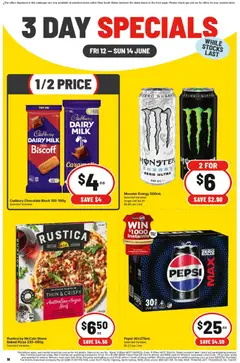 Preview of catalogue IGA 3 Day Specials NSW from shop IGA valid 12/06/2026