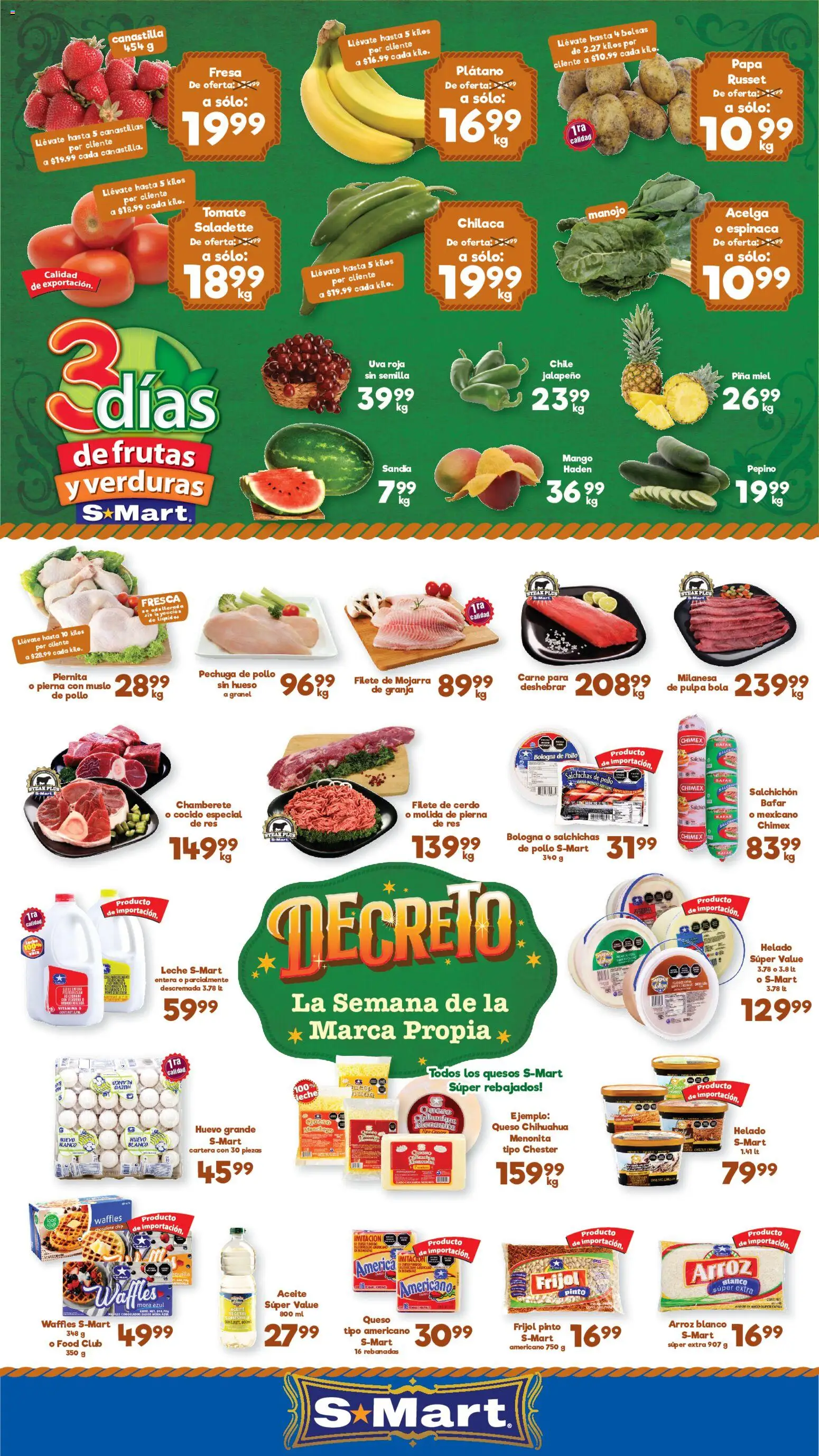 Vista previa las ofertas de la tienda S-Mart - S-Mart folleto desde el 23/06/2026 