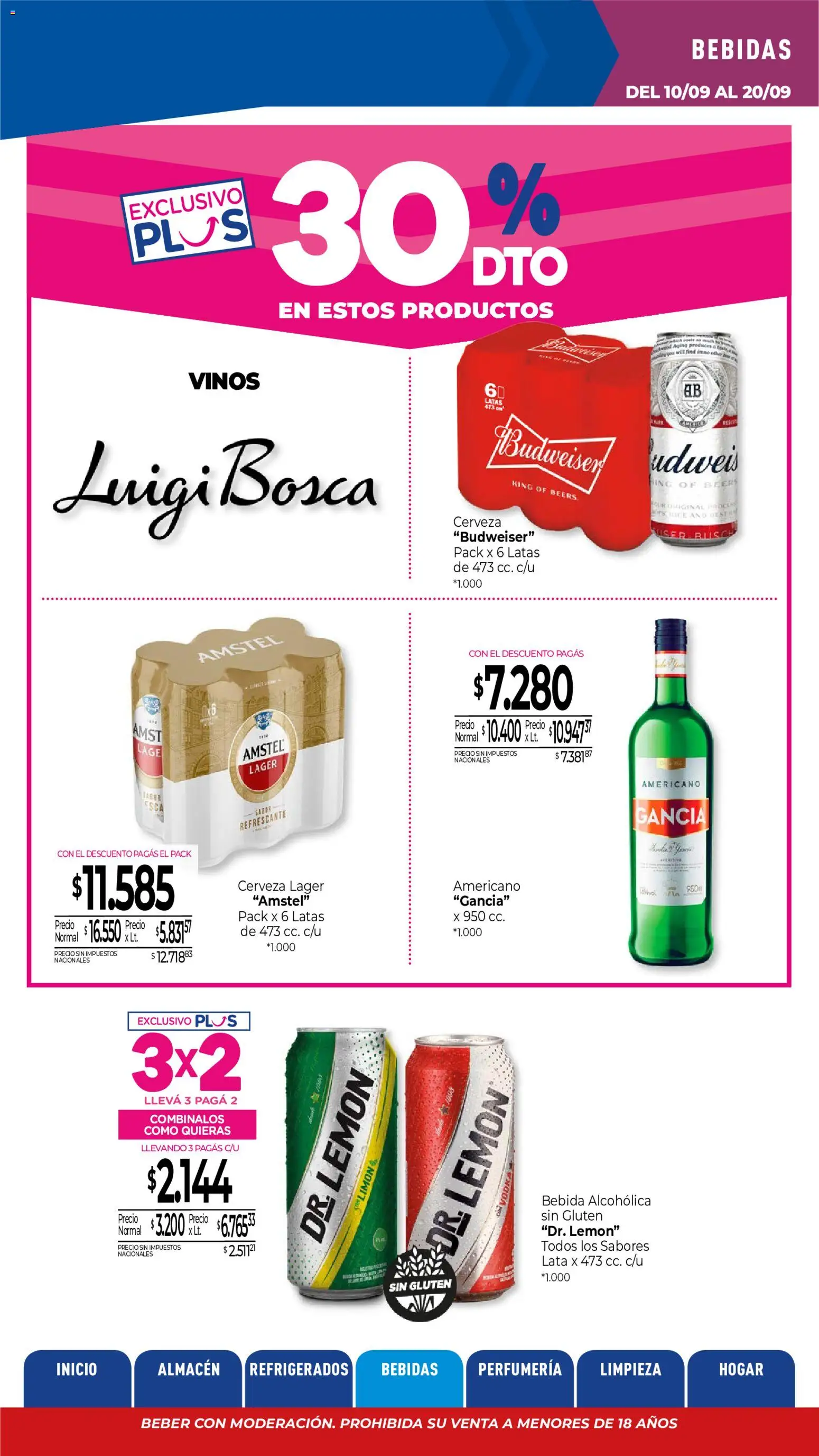 Vista previa del folleto de la tienda La Anonima válido desde el 10/09/2026 