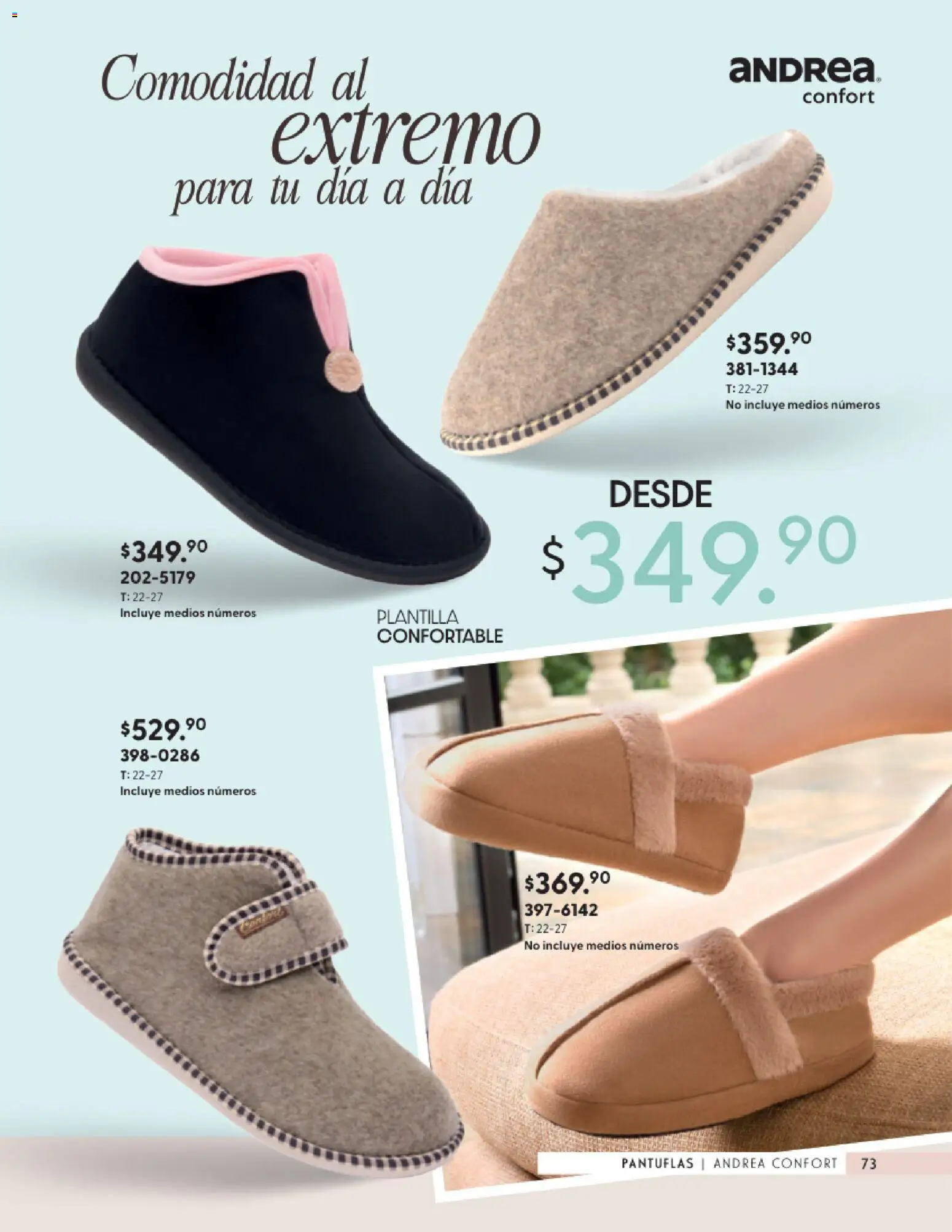 Vista previa las ofertas de la tienda Andrea - Andrea catálogo Calzado Confort desde el 23/08/2026 