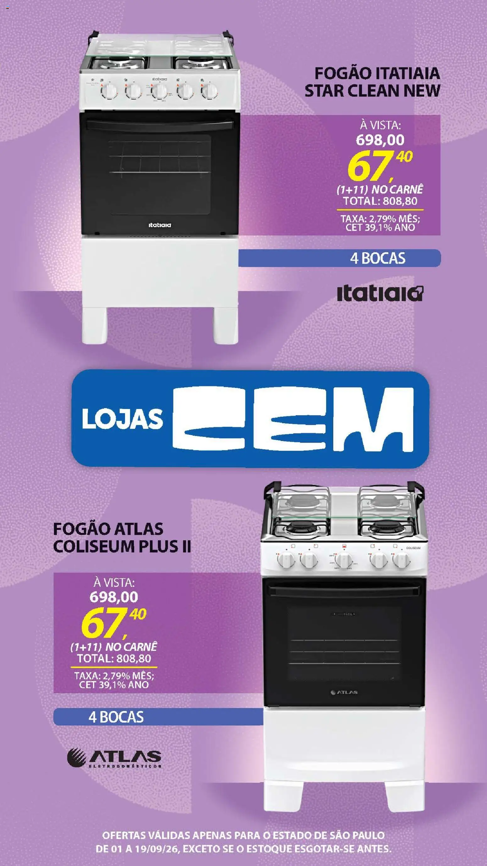 Ofertas Lojas Cem até 19/09/2026. - Página 51