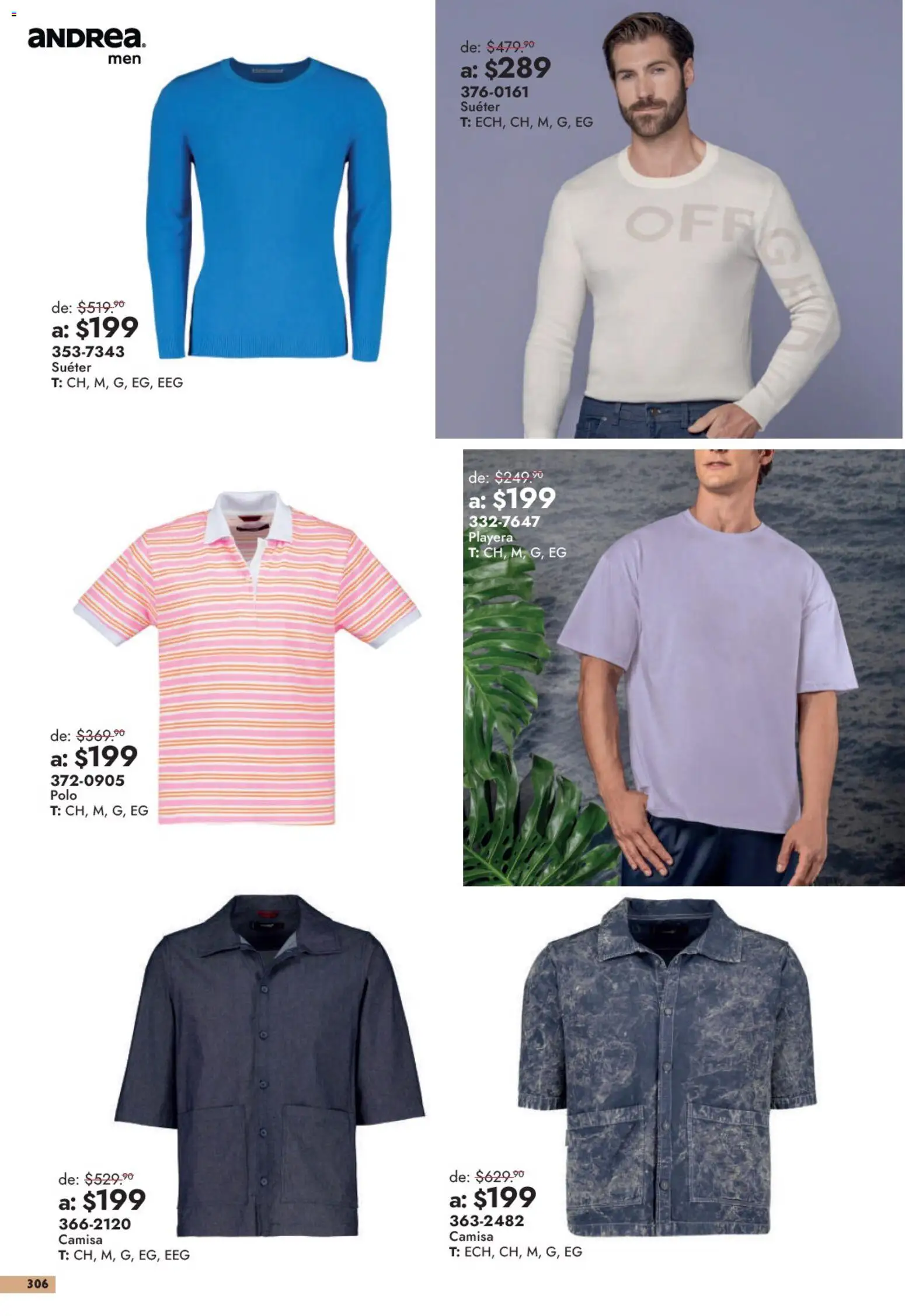 Vista previa las ofertas de la tienda Andrea - Andrea catálogo Outlet desde el 13/09/2026 