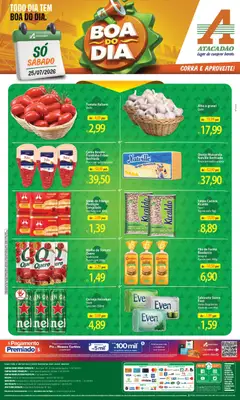 Pré-Visualização do folheto "Atacadão ofertas - PB" da loja Atacadão válido a partir de 25/07/2026