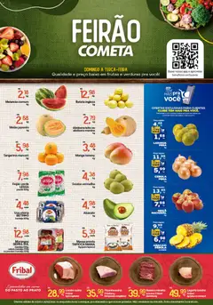 Pré-Visualização do folheto "Cometa Supermercados ofertas Feirão" da loja Cometa Supermercados válido a partir de 17/05/2026