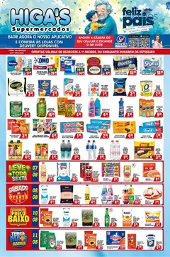 Pré-Visualização do folheto "Higa's Supermercado - Ofertas da semana" da loja Higa's Supermercado válido a partir de 05/08/2026