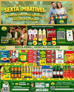 Pré-Visualização do folheto "Supermercado Padrão ofertas Sexta Imbatível" da loja Supermercado Padrão válido a partir de 14/08/2026