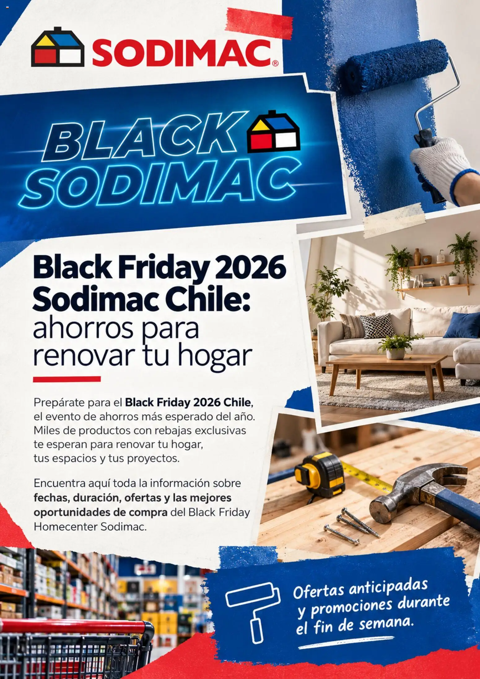 Folleto de la tienda Sodimac válido desde el 19.10.2026 
