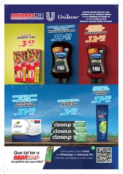 Pré-Visualização do folheto "Bahamas Mix ofertas Unilever" da loja Bahamas Mix válido a partir de 21/05/2026