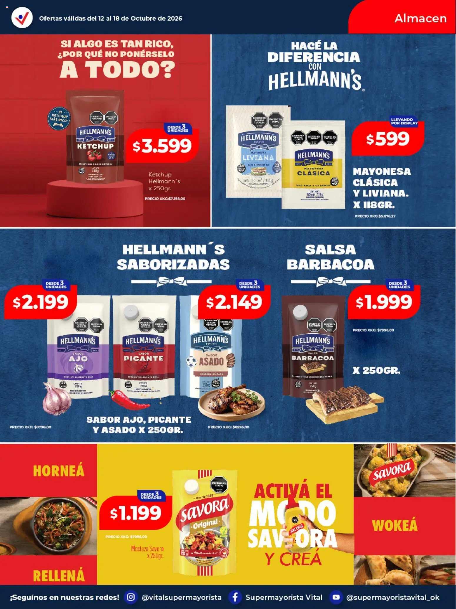 Vista previa del folleto de la tienda Vital válido desde el 12/10/2026 