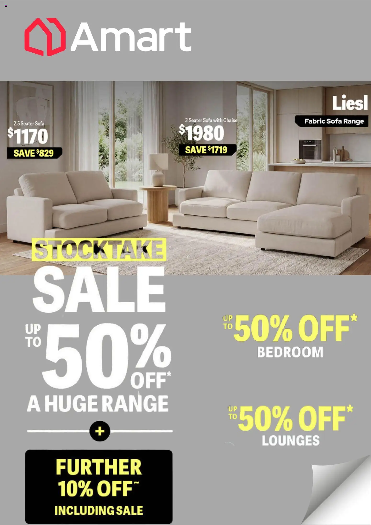 Preview of catalogue Amart Furniture catalogue from shop Amart Furniture valid 29/05/2026