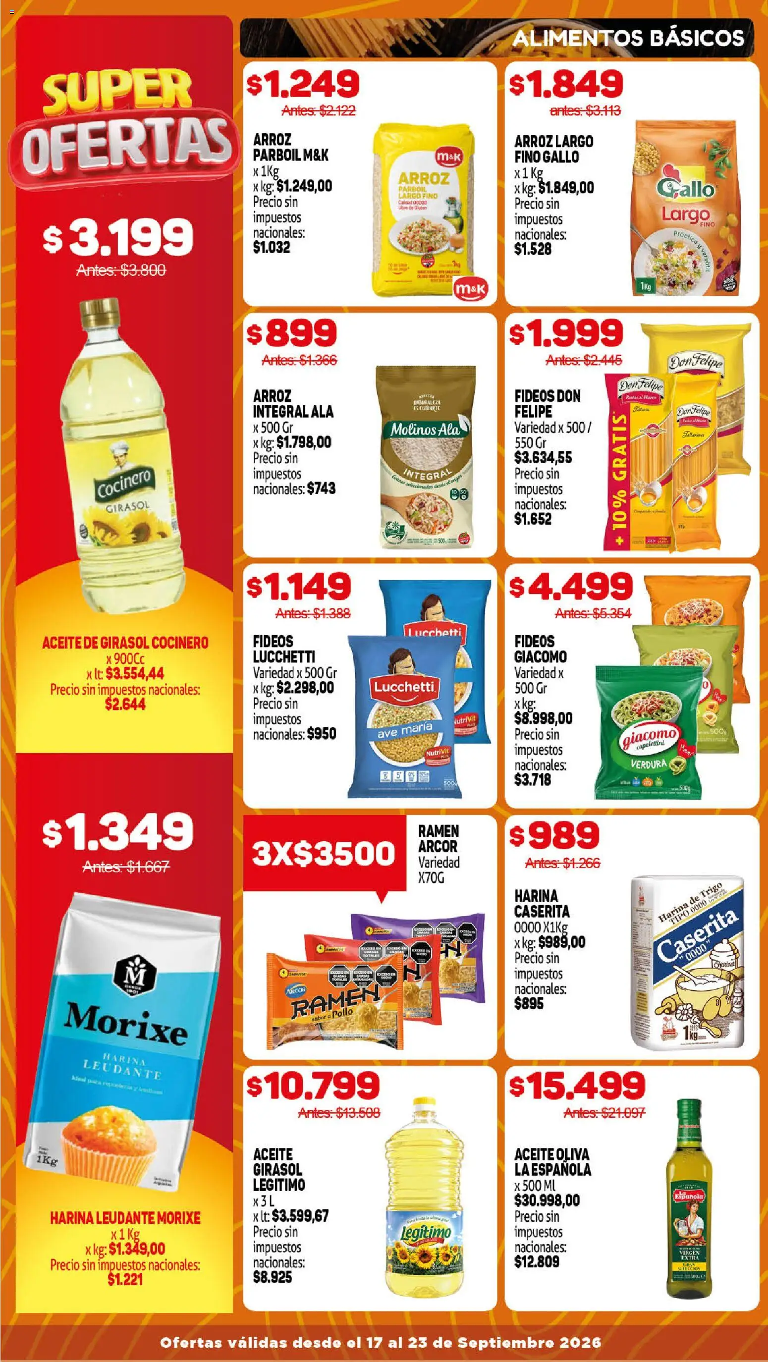 Vista previa del folleto de la tienda Makro válido desde el 17/09/2026 