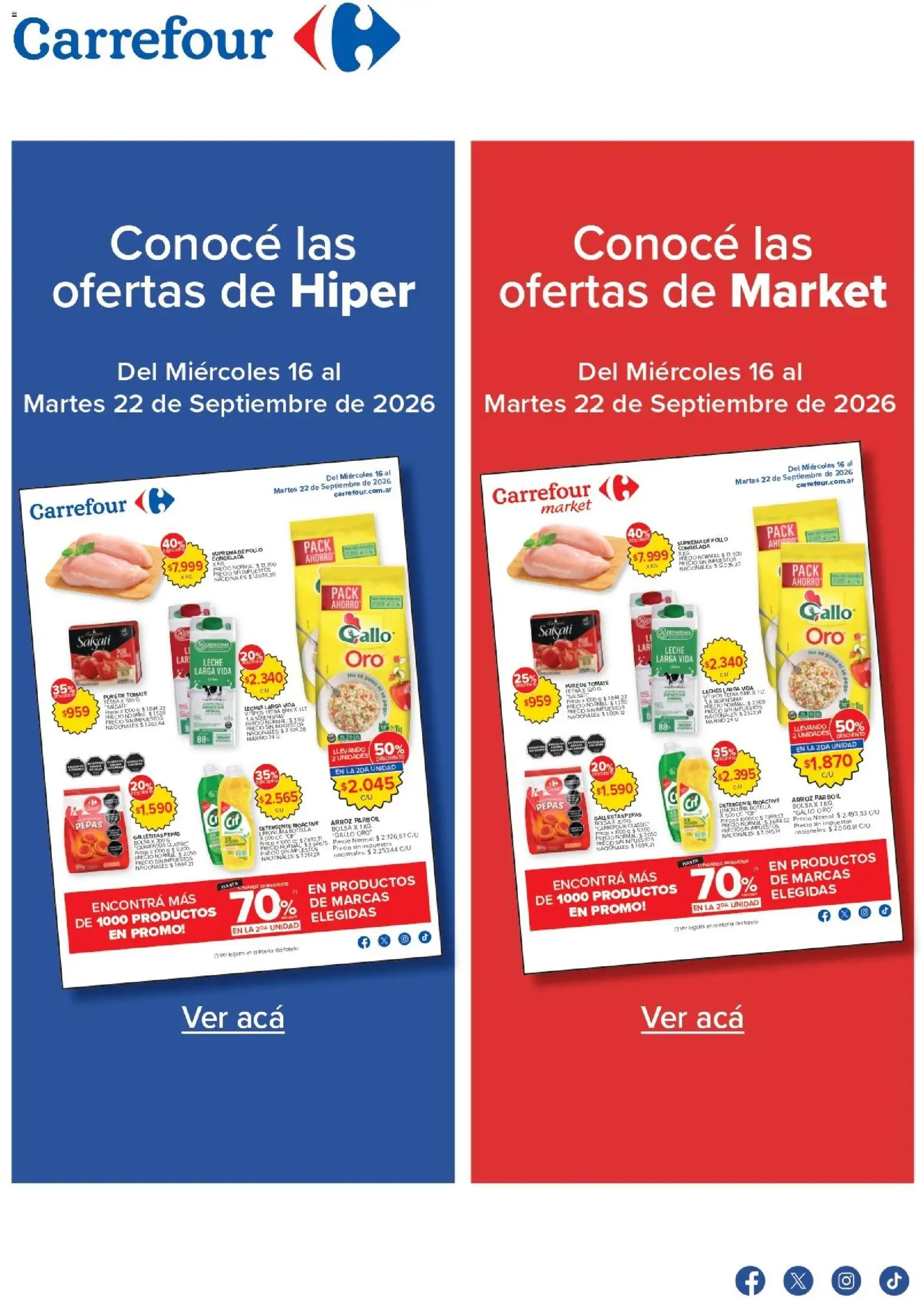 Vista previa del folleto de la tienda Carrefour válido desde el 16/09/2026 