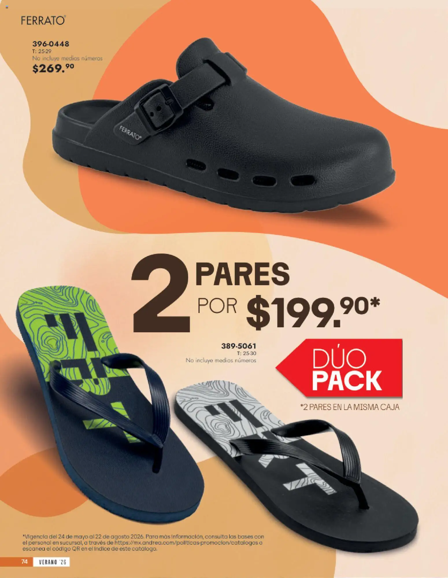 Vista previa las ofertas de la tienda Andrea - Andrea catálogo Calzado Caballero desde el 24/05/2026 - Caja