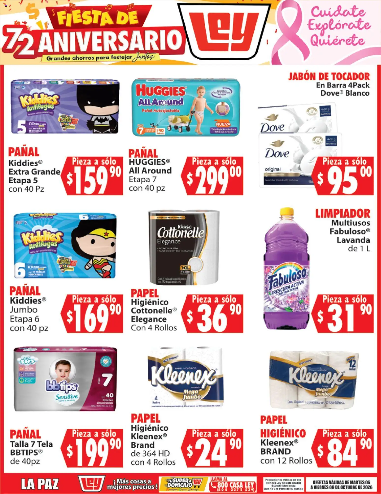 Vista previa las ofertas de la tienda Casa Ley - Casa Ley folleto Autoservicio La Paz desde el 06/10/2026 