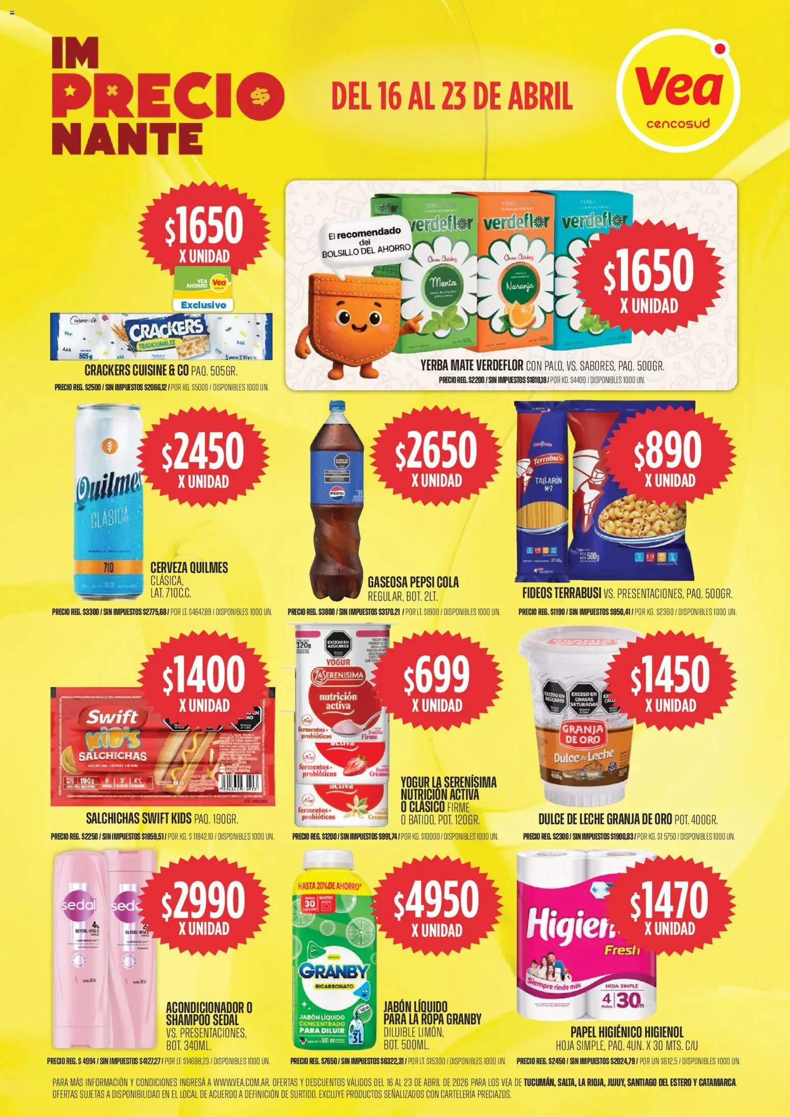 Vista previa del folleto de la tienda Vea válido desde el 16/04/2026 