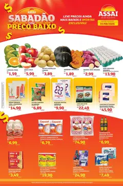 Pré-Visualização do folheto "Assaí Atacadista ofertas - DF" da loja Assaí Atacadista válido a partir de 01/08/2026