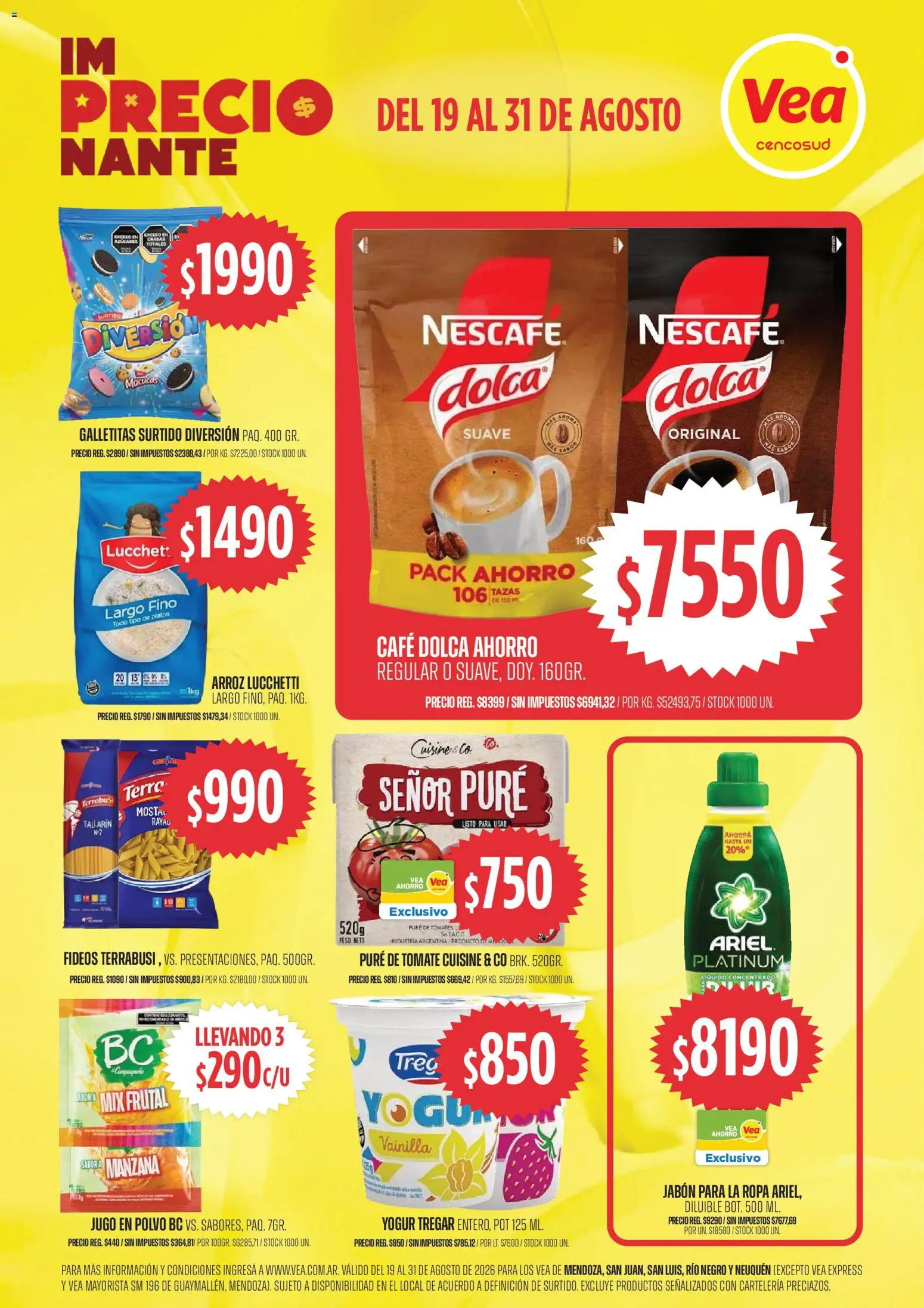 Vista previa del folleto de la tienda Vea válido desde el 18/08/2026 