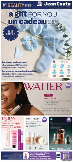Preview of leaflet Jean Coutu - Beauty booklet from shop Jean Coutu is valid from Sep 10, 2026