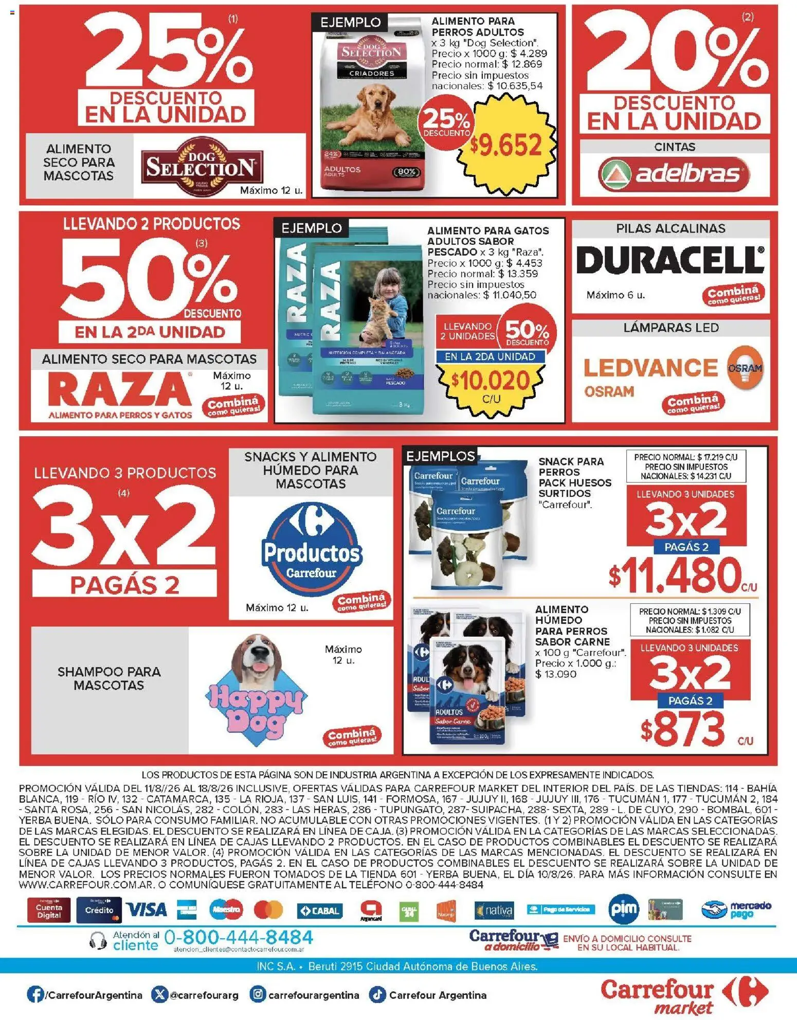 Vista previa del folleto de la tienda Carrefour válido desde el 11/08/2026 