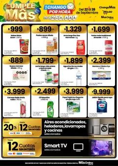 Vista previa del folleto de la tienda Changomas válido desde el 22/09/2026 