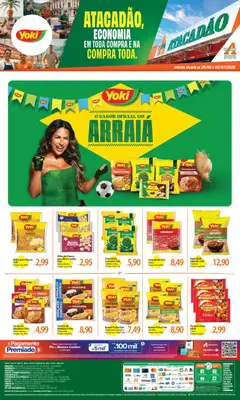 Pré-Visualização do folheto "Atacadão ofertas - SC" da loja Atacadão válido a partir de 24/06/2026