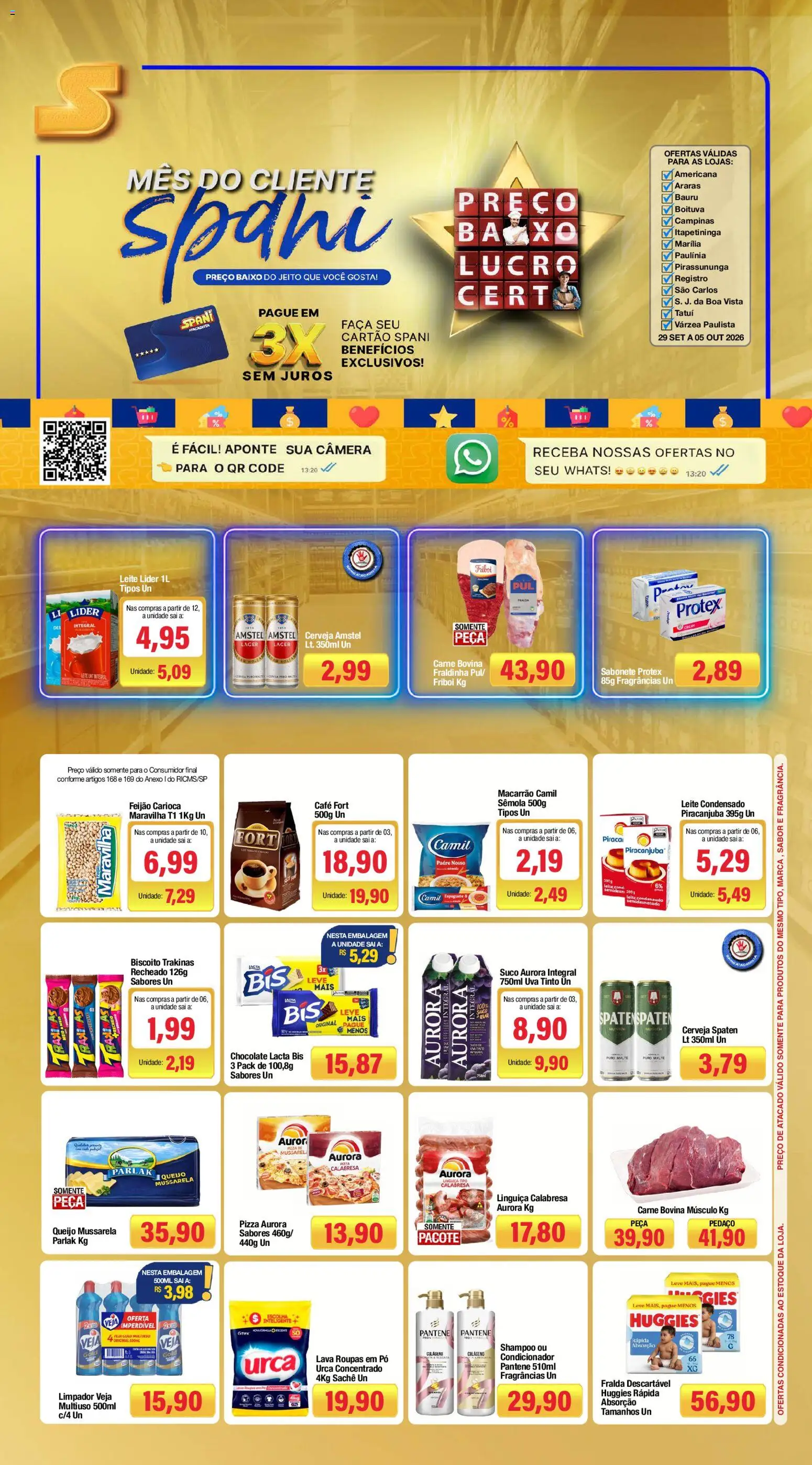 Ofertas Spani Atacadista até 05/10/2026. - Página 1