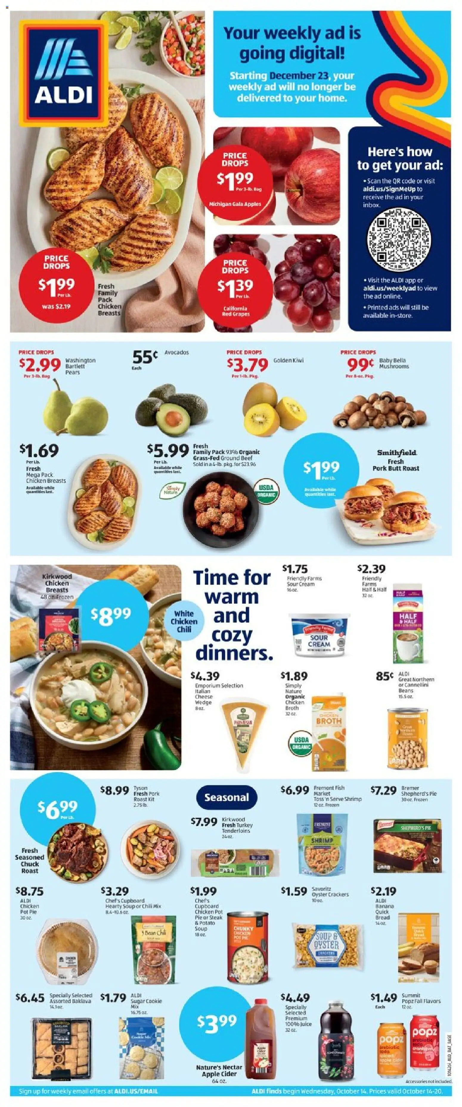 Ad Preview of Aldi Aldi Weekly Ad from 10/14/2026
