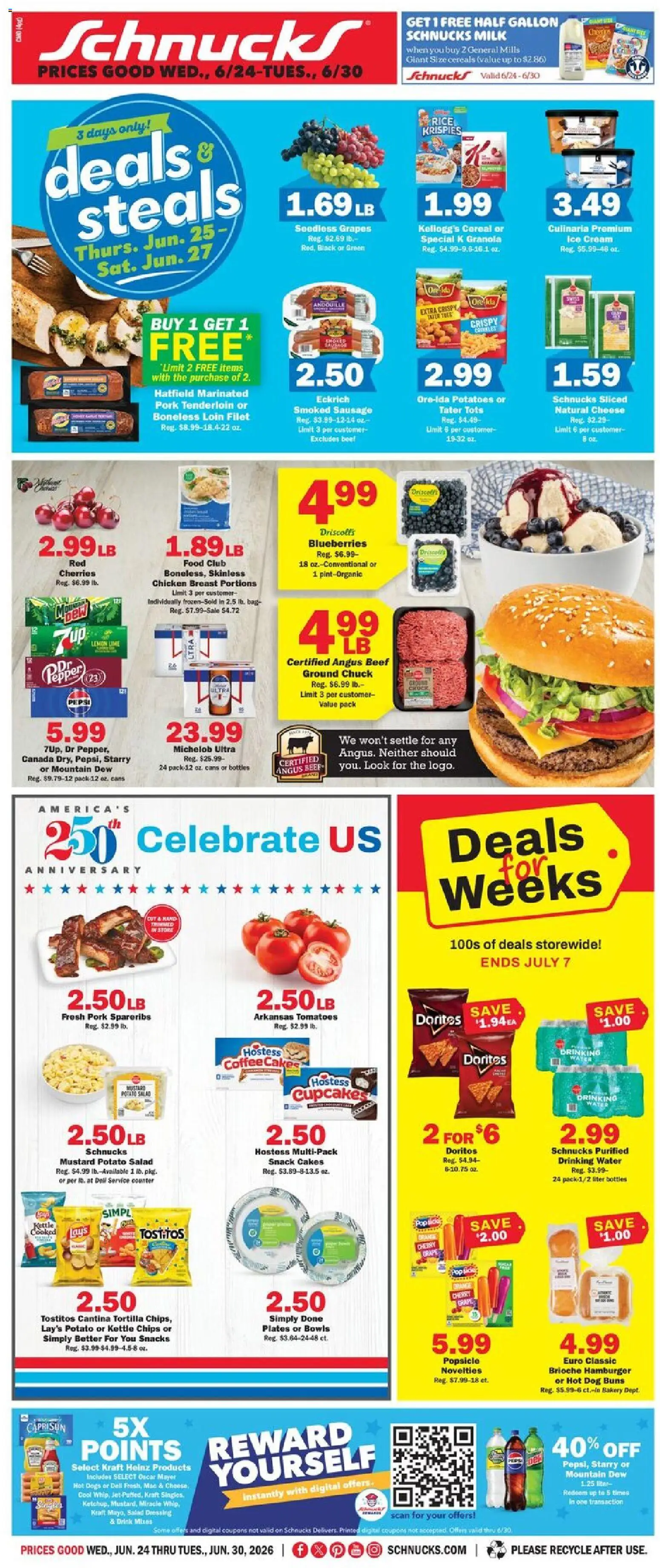 Ad Preview of Schnucks Schnucks Weekly Ad from 06/24/2026