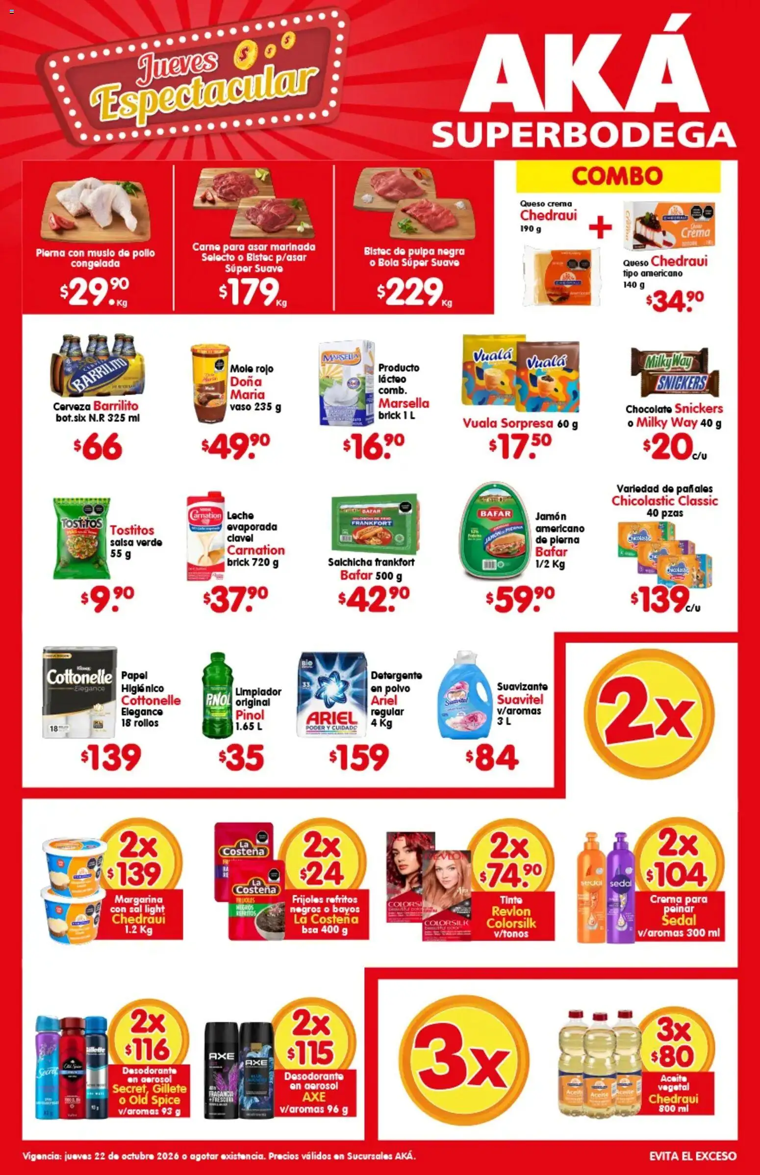 Vista previa las ofertas de la tienda Arteli - Arteli folleto Aká Super Bodega desde el 22/10/2026 