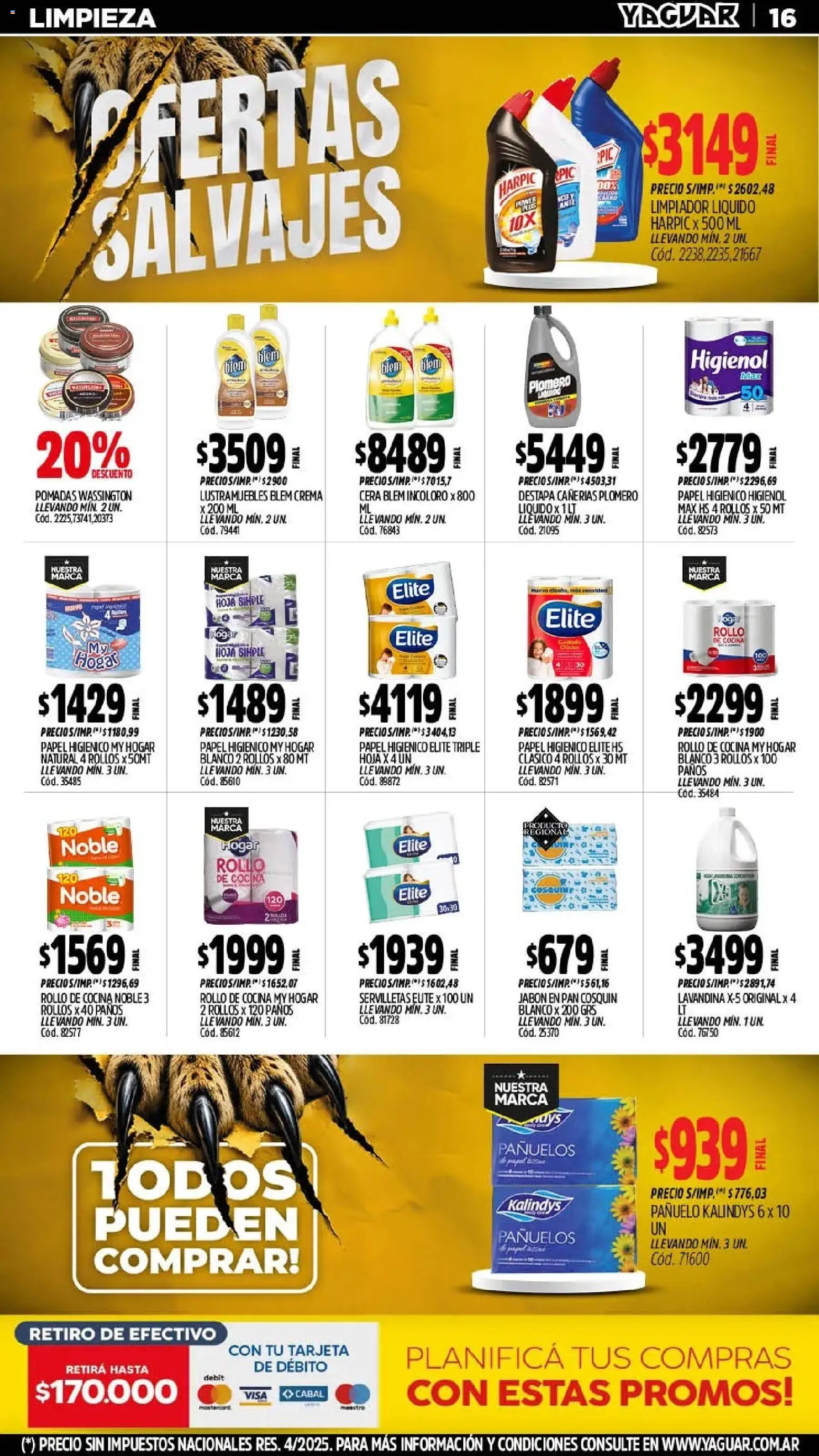 Vista previa del folleto de la tienda Yaguar válido desde el 03/08/2026 