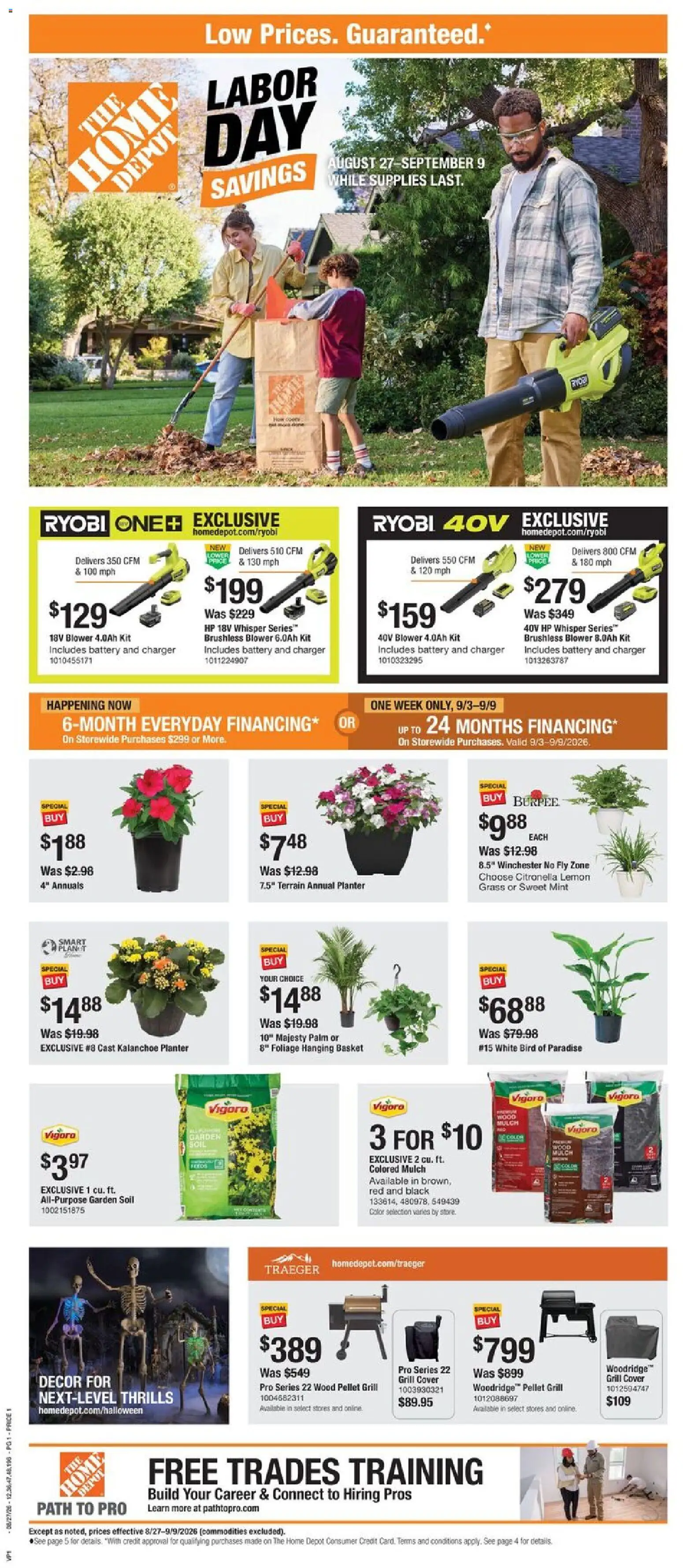 Ad Preview of Home Depot Home Depot Local Ad from 08/27/2026