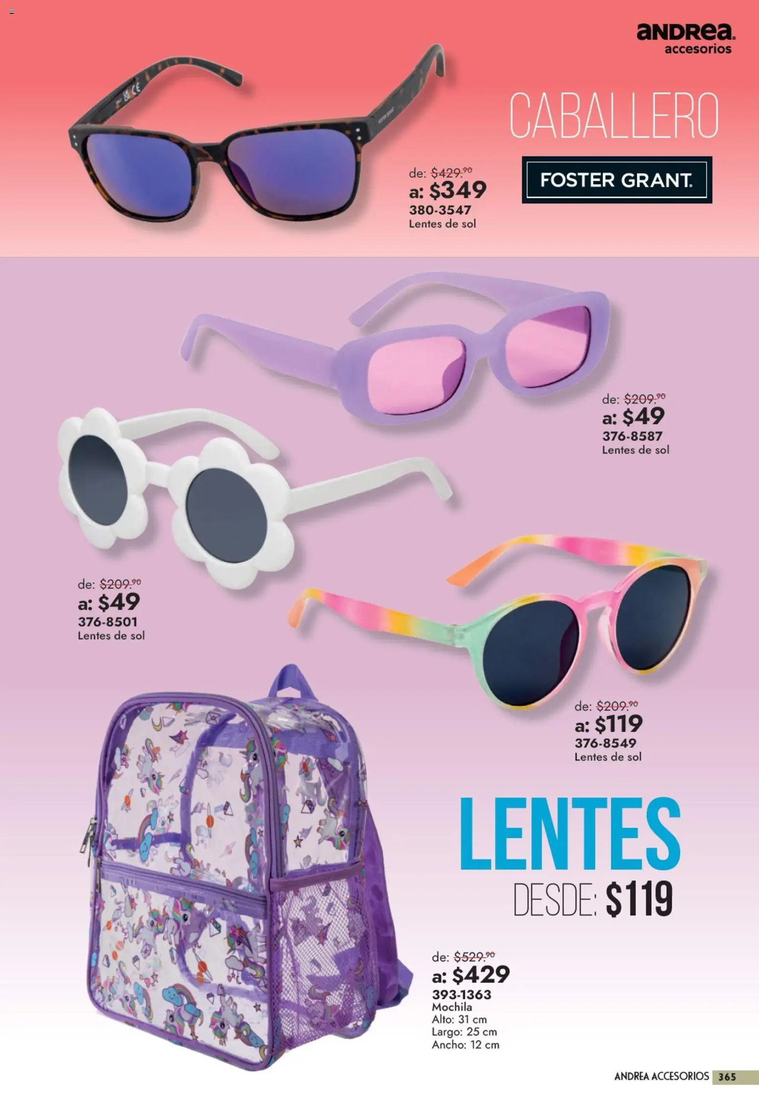 Vista previa las ofertas de la tienda Andrea - Andrea catálogo Outlet desde el 13/09/2026 