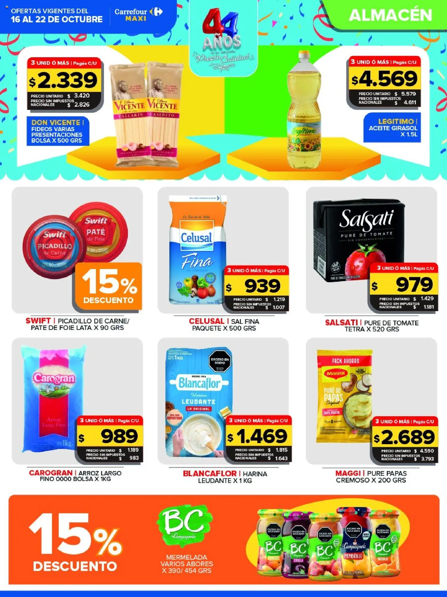 Vista previa del folleto de la tienda Carrefour Maxi válido desde el 16/10/2026 