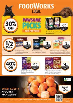 Preview of catalogue Foodworks catalogue Local VIC from shop Foodworks valid 07/10/2026