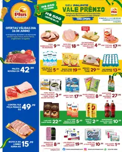 Pré-Visualização do folheto "Rede Plus Supermercados - Ofertas da semana" da loja Rede Plus Supermercados válido a partir de 26/06/2026