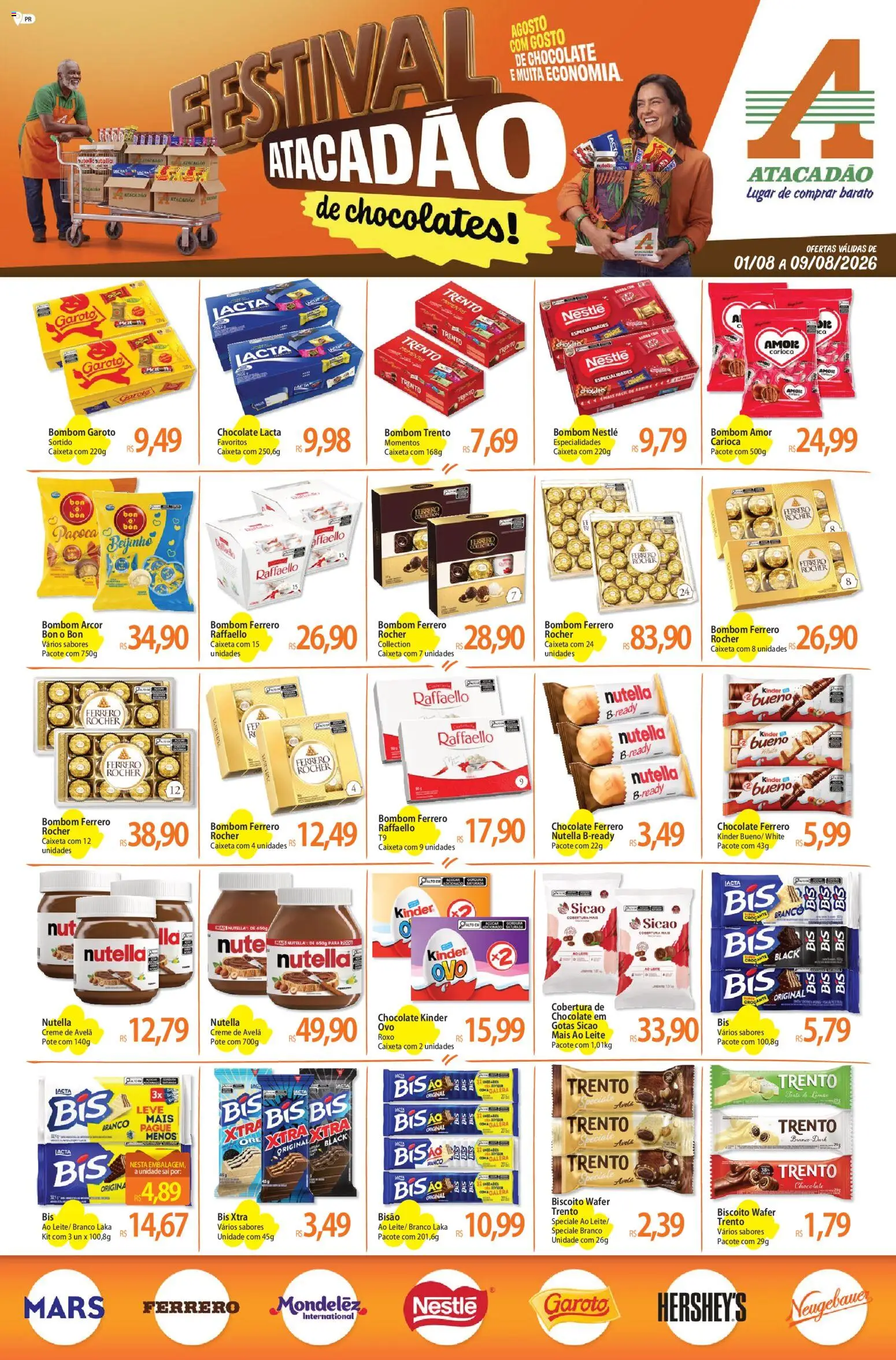 Pré-Visualização do folheto "Atacadão ofertas - PR" da loja Atacadão válido a partir de 01/08/2026