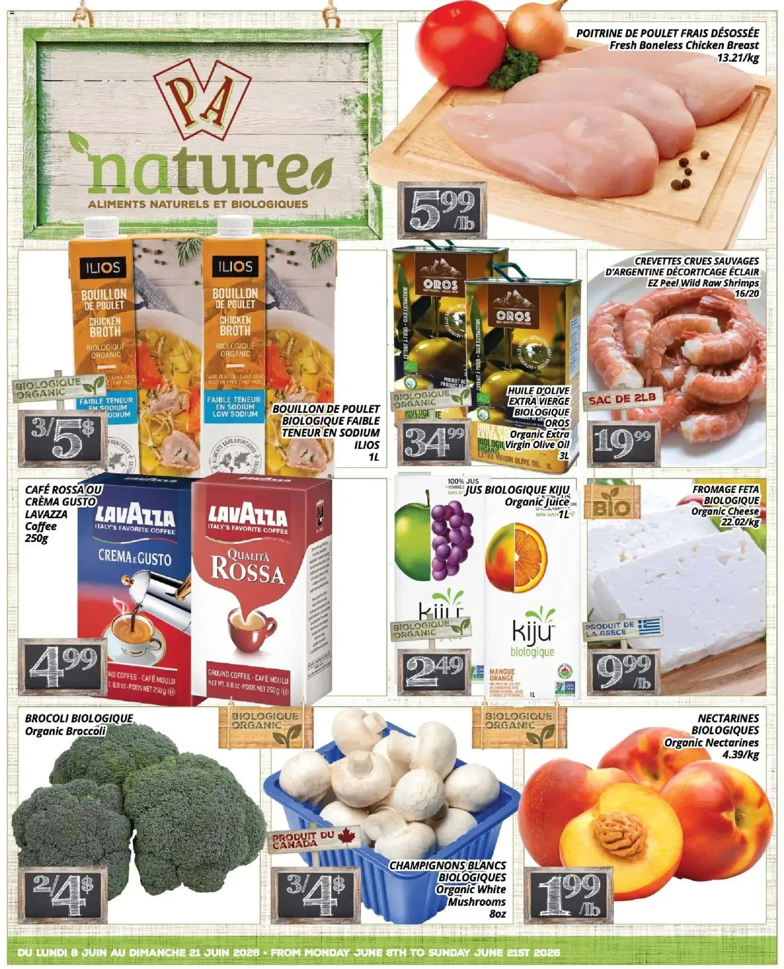Preview of leaflet Pa Supermarché - nature Flyer from shop Pa Supermarché is valid from Jun 08, 2026
