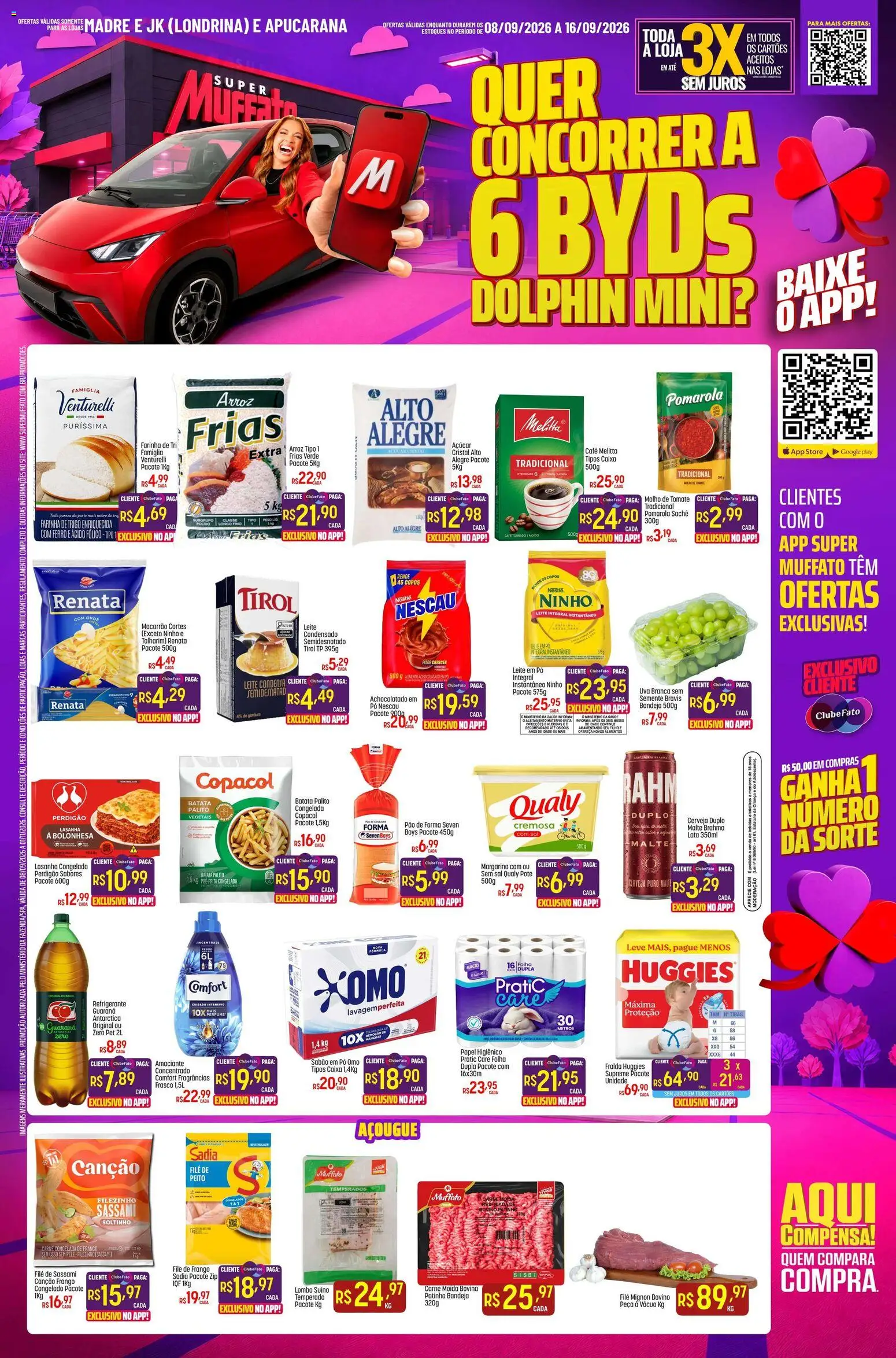 Pré-Visualização do folheto "Super Muffato - Ofertas da semana" da loja Super Muffato válido a partir de 08/09/2026