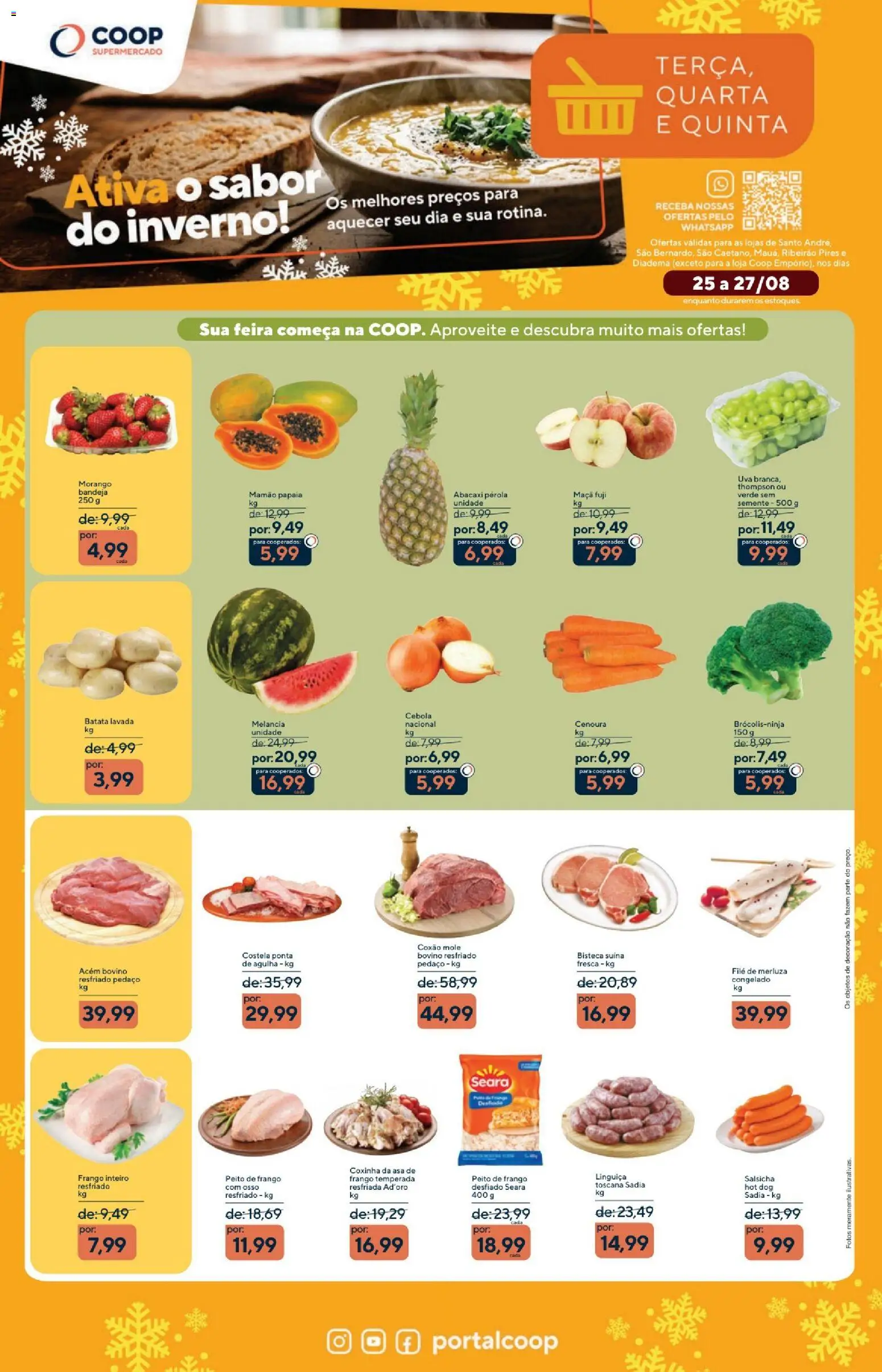 Pré-Visualização do folheto "Coop - Ofertas da semana" da loja Coop válido a partir de 25/08/2026