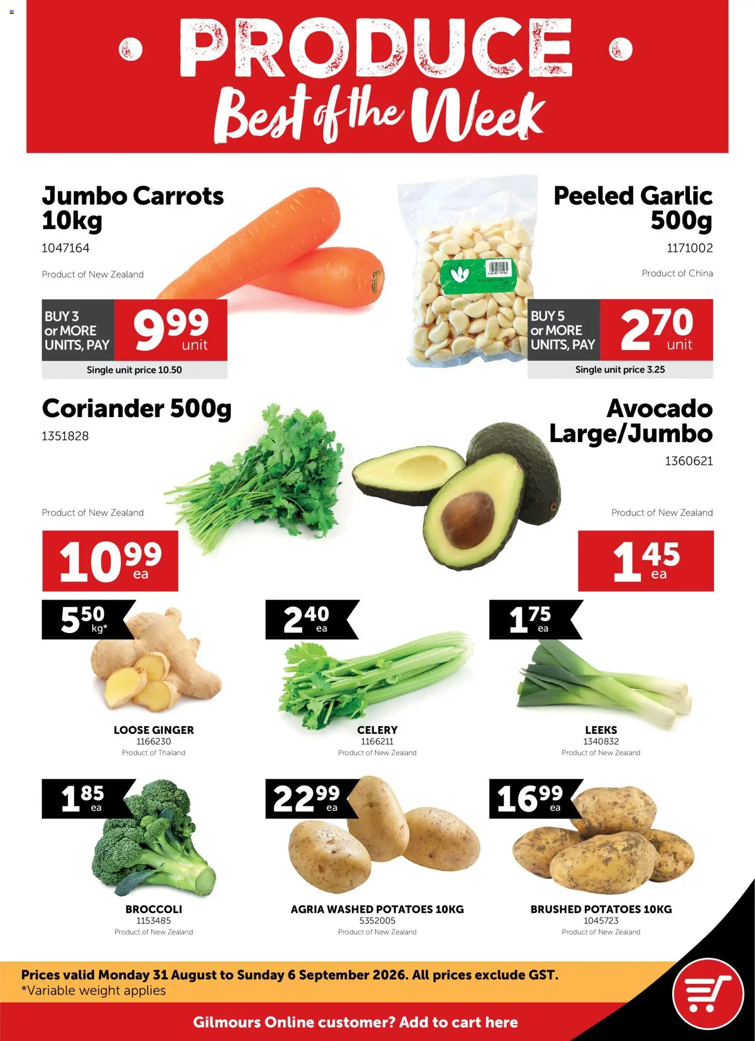 Preview of catalogue Gilmours catalogue from shop Gilmours valid 31 Aug 2026