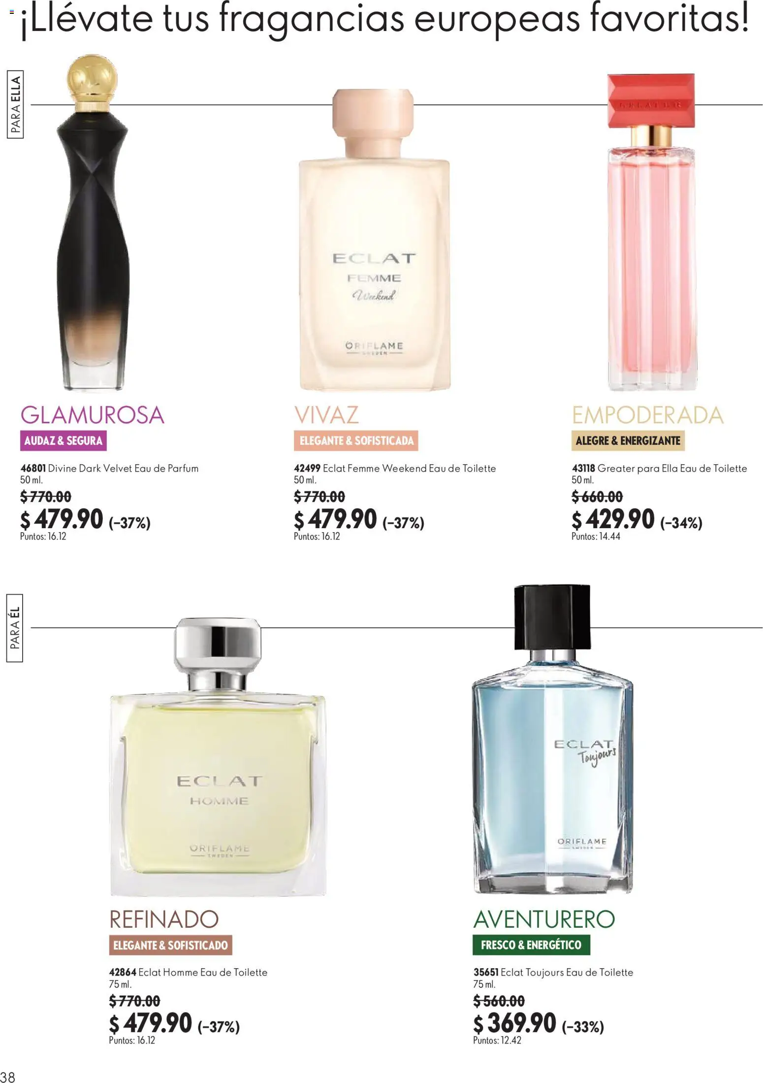 Vista previa las ofertas de la tienda Oriflame - Oriflame campaña 12 2026 desde el 22/08/2026 