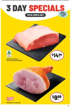 Preview of catalogue IGA 3 Day Specials - QLD from shop IGA valid 10/07/2026