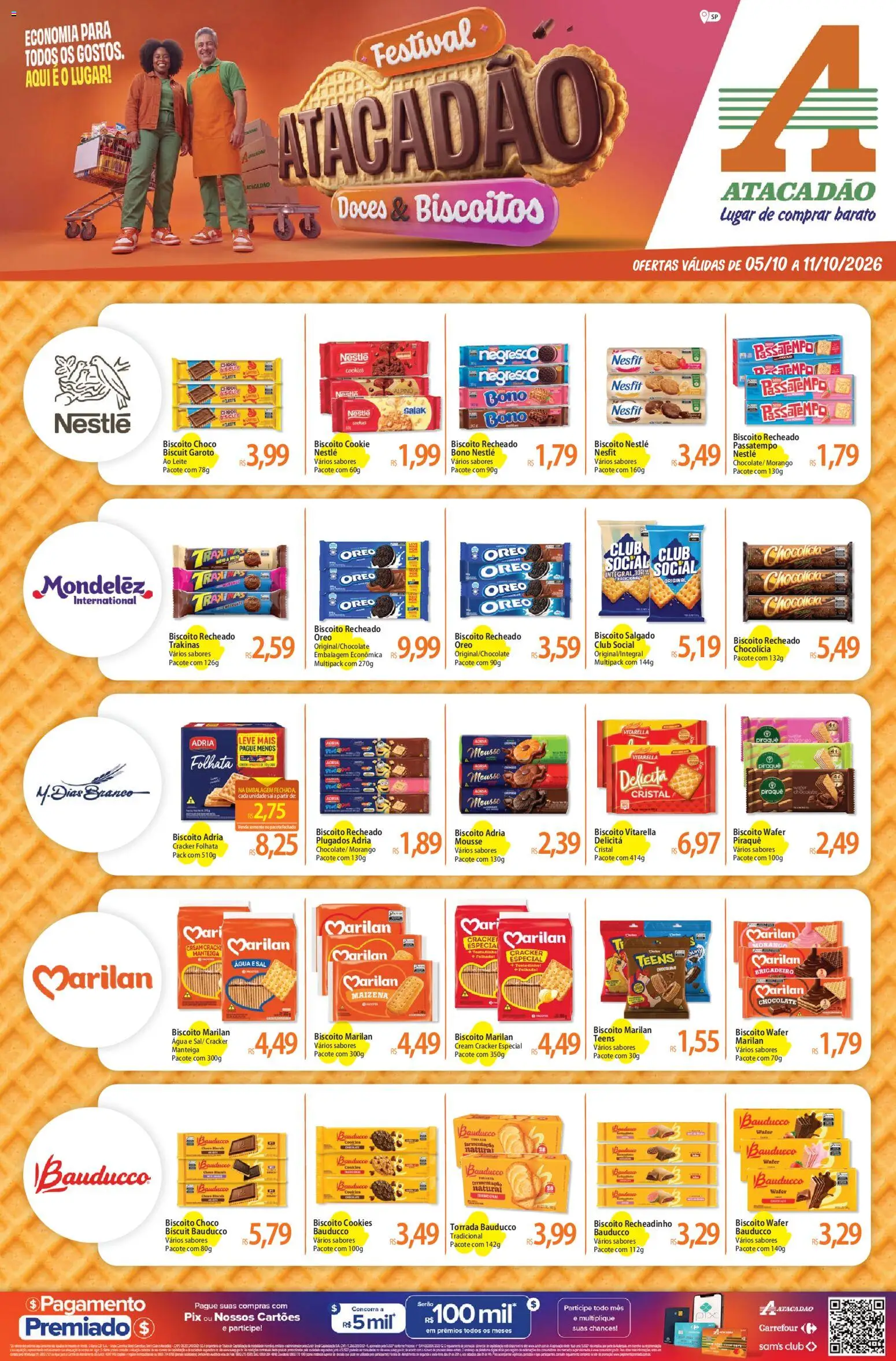 Pré-Visualização do folheto "Atacadão ofertas - SP" da loja Atacadão válido a partir de 05/10/2026