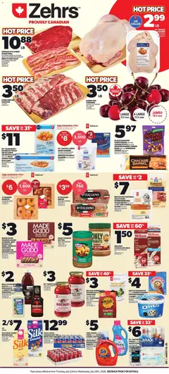 Preview of leaflet Zehrs weekly flyer / circulaire from shop Zehrs is valid from Jul 23, 2026