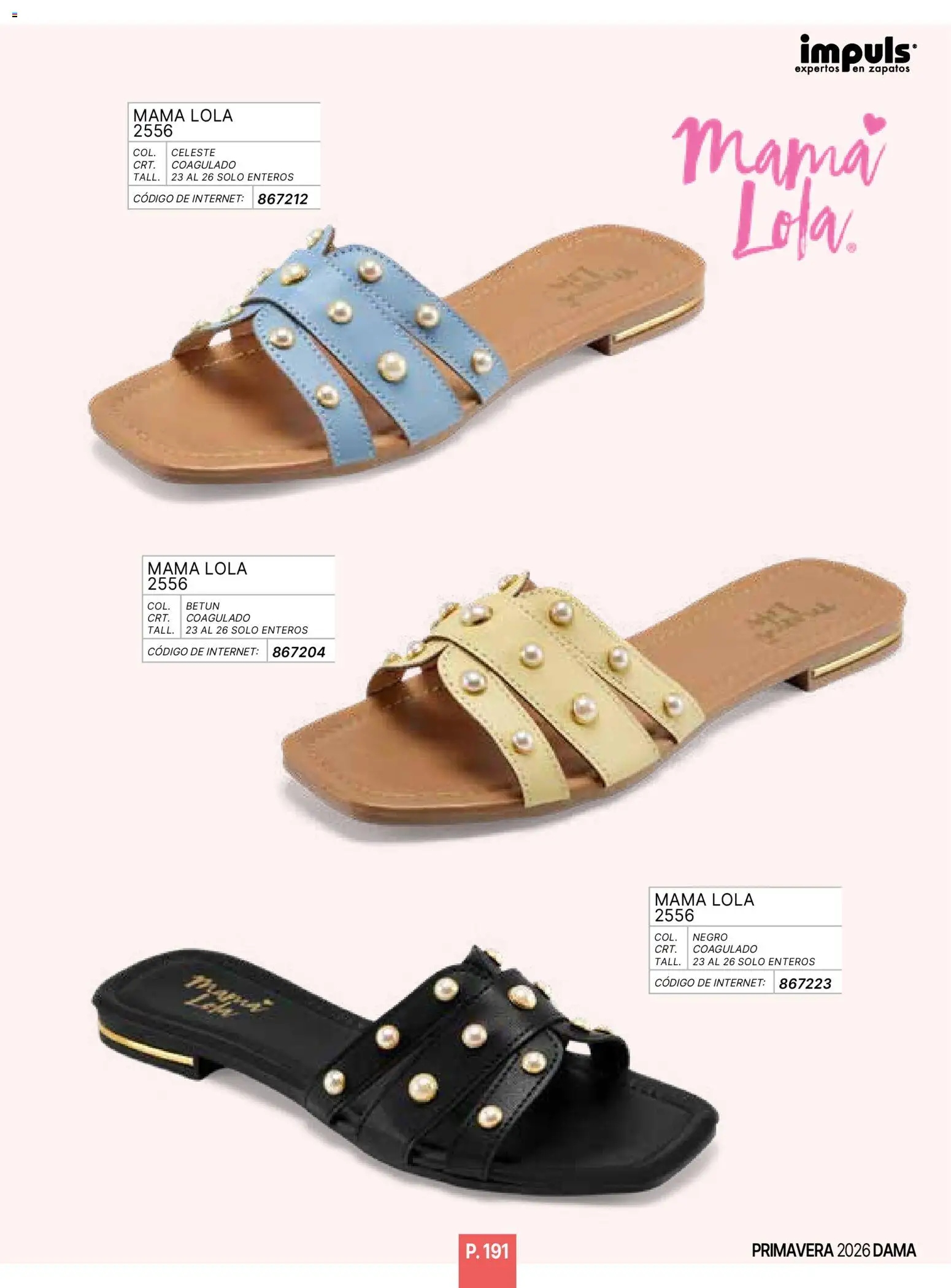 Vista previa las ofertas de la tienda Impuls - Catálogo Primavera desde el 01/01/2026 - Zapatos