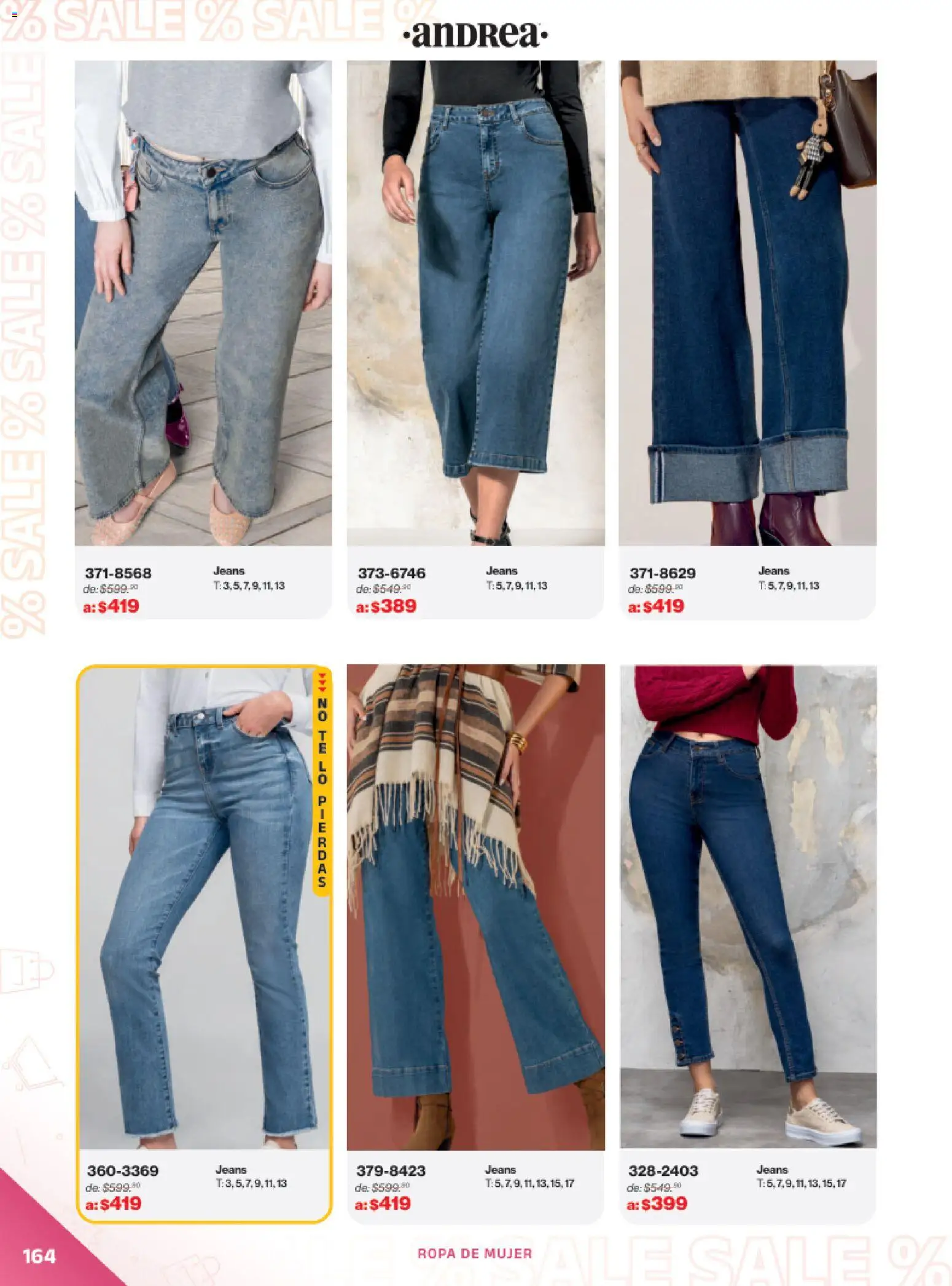 Vista previa las ofertas de la tienda Andrea - Catálogo Outlet desde el 21/12/2025 - Ropa