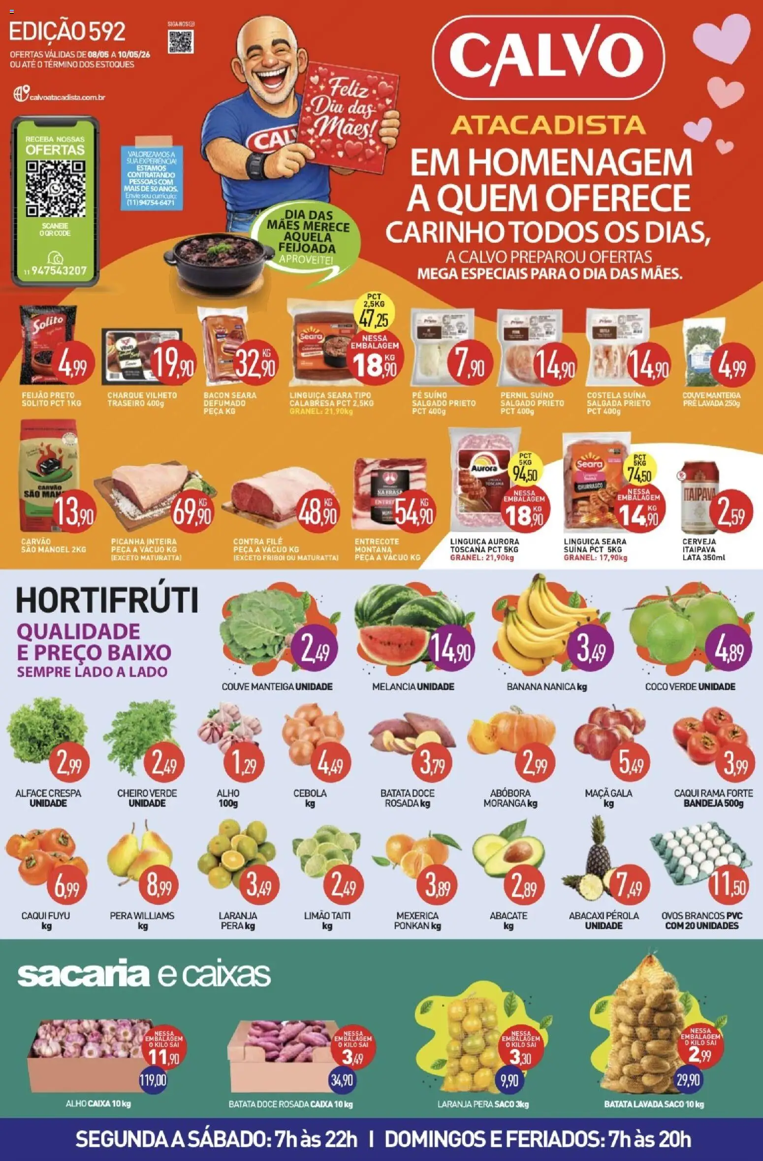Pré-Visualização do folheto "Calvo Atacadista - Ofertas da semana" da loja Calvo Atacadista válido a partir de 08/05/2026